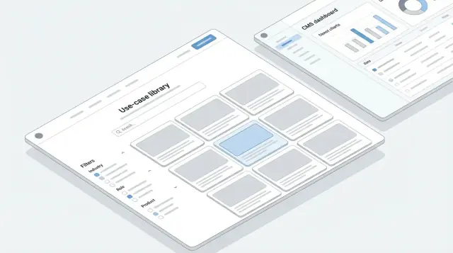 Comment construire une bibliothèque de cas d'usage pour le B2B