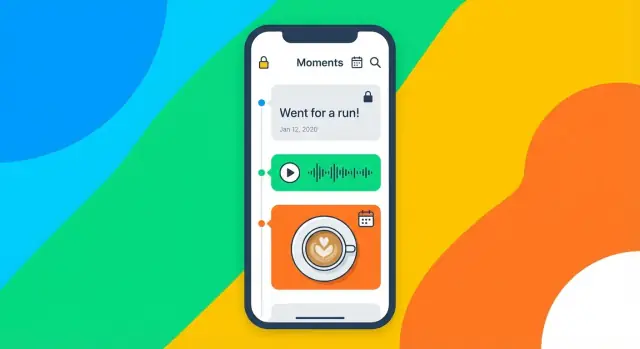 Maak een eenvoudige mobiele app voor korte persoonlijke updates