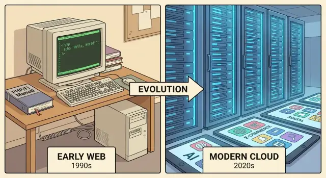 Rasmus Lerdorf en PHP: Van persoonlijk hulpmiddel tot webstandaard