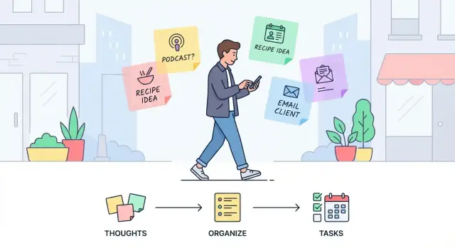 Hoe je een mobiele app bouwt om gedachten in ontwikkeling vast te leggen