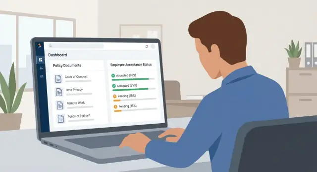 Dahili Politika Kabullerini İzleyen Bir Web Uygulaması Oluşturun