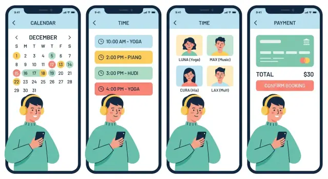 Wie man eine mobile App zur Kursbuchung baut: Schritt-für-Schritt-Leitfaden