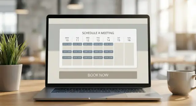 Voeg online boeking toe aan elke website met Calendly-stijl planning