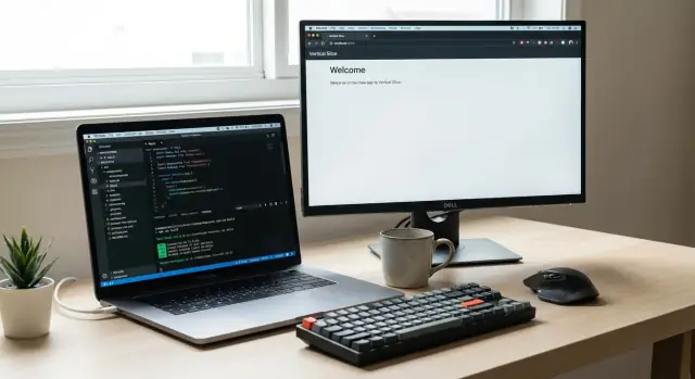 Claude Code greenfield-workflow: van lege repo naar eerste slice