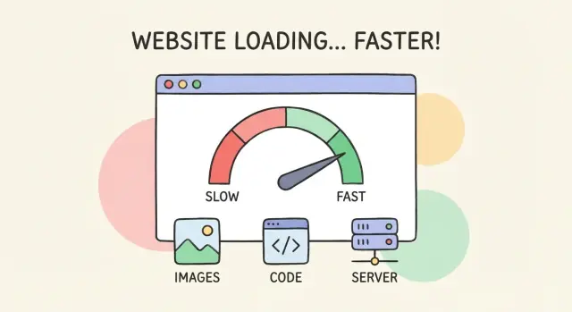 Website Speed for Beginners: What Actually Improves Load Time