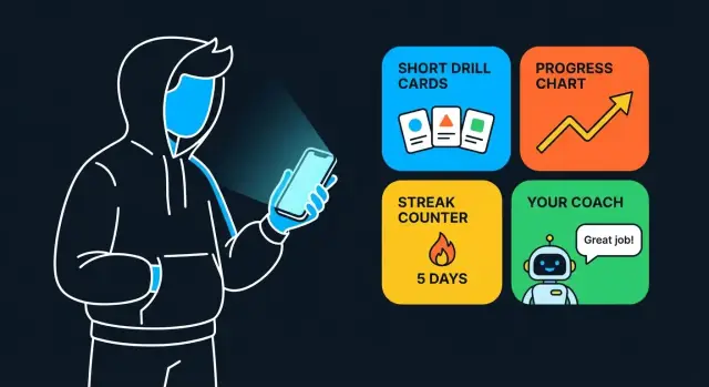 Een mobiele app bouwen voor vaardigheidstraining en oefeningen