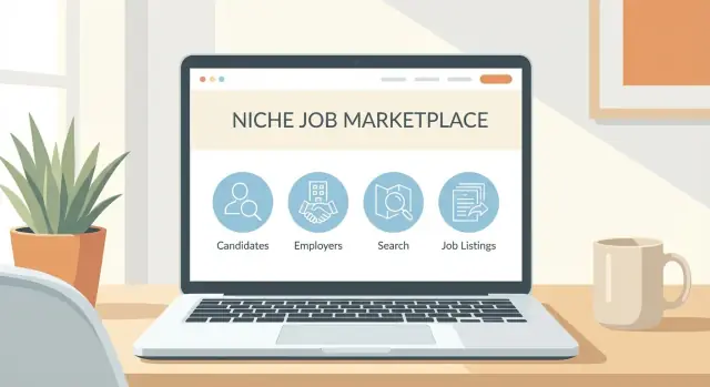 Wie man eine Landingpage‑Website für einen Nischen‑Job‑Marktplatz erstellt