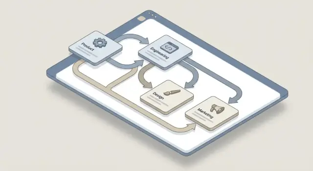 Hoe je een webapp bouwt om afhankelijkheden tussen afdelingen te volgen