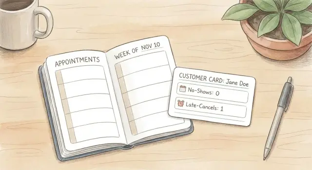 Трекер неявок и поздних отмен для справедливых и спокойных правил