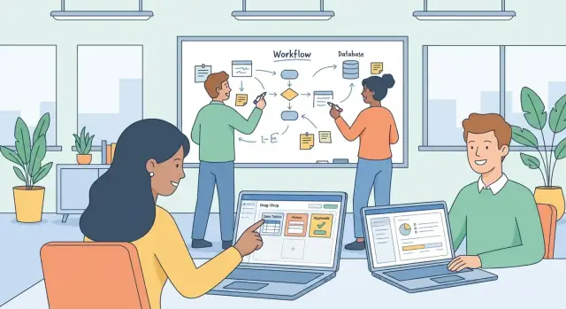 Bouw interne webapplicaties zonder een toegewijd engineeringteam