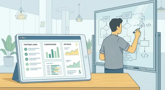 Jak zbudować aplikację webową do atrybucji przychodów partnerów