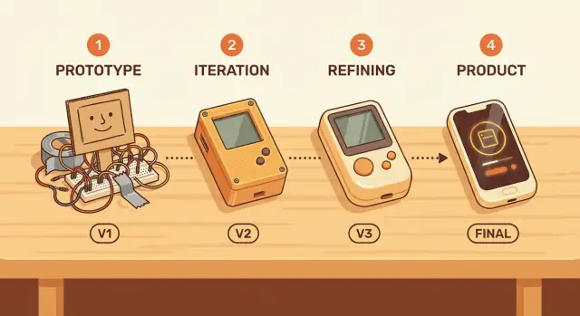 Waarom veel succesvolle producten beginnen als ruwe eerste versies