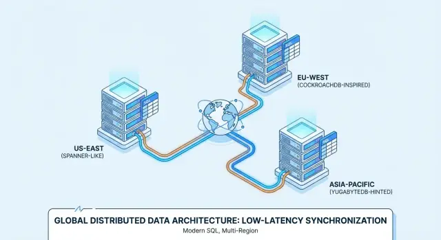 Bases SQL distribuées : quand utiliser Spanner, Cockroach, Yugabyte