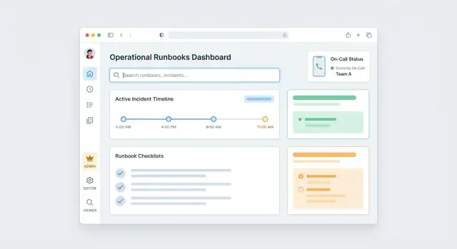 運用ランブック管理のためのWebアプリを作る方法