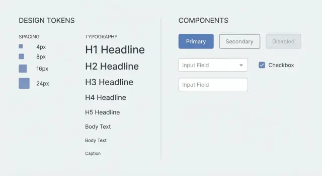 Consistente UI in React-apps met design tokens en regels