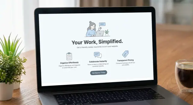 How to Build a Product Website for Non‑Technical Users