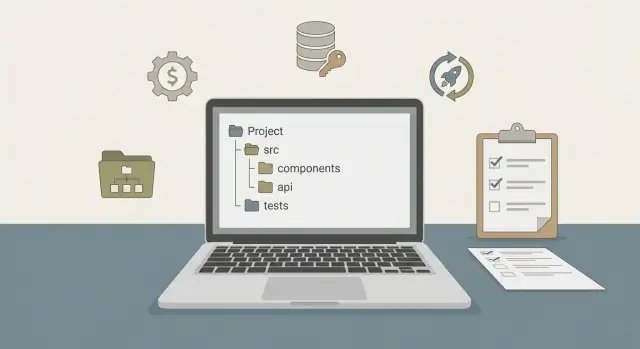 Checklist voor het exporteren van een AI-gegenereerde codebase voor een schone overdracht