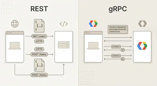REST vs gRPC:为你的应用选择合适的 API 风格