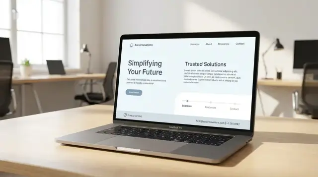 Hoe je een bedrijfswebsite bouwt die vertrouwen en duidelijkheid oplevert