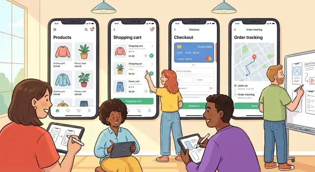 Hoe je een mobiele e‑commerce app bouwt: plannen, ontwerpen, lanceren