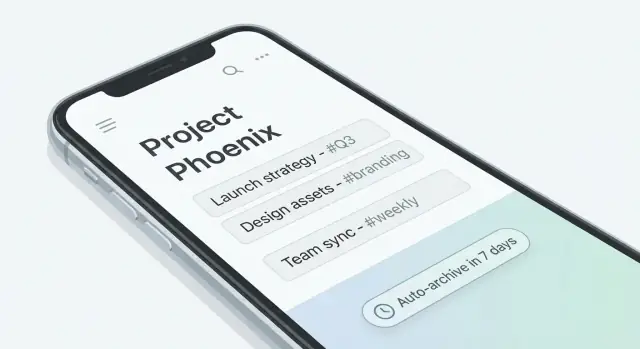 Hoe een mobiele app te maken voor tijdelijke projectnotities