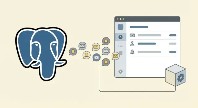 PostgreSQL LISTEN/NOTIFY: When It’s Enough for Live Updates