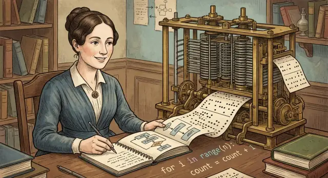 Ada Lovelace’ eerste algoritme en wat het ons vandaag leert