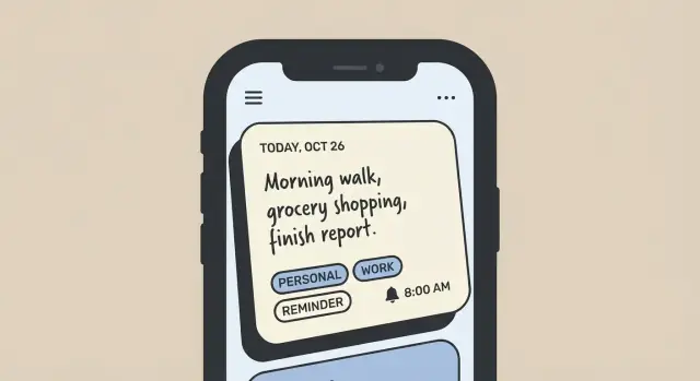 Hoe je een mobiele app bouwt voor dagelijkse leernotities
