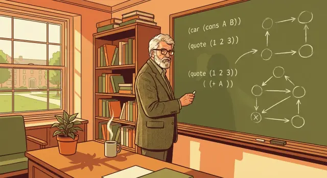 John McCarthy, Lisp, and the Roots of Symbolic AI Design