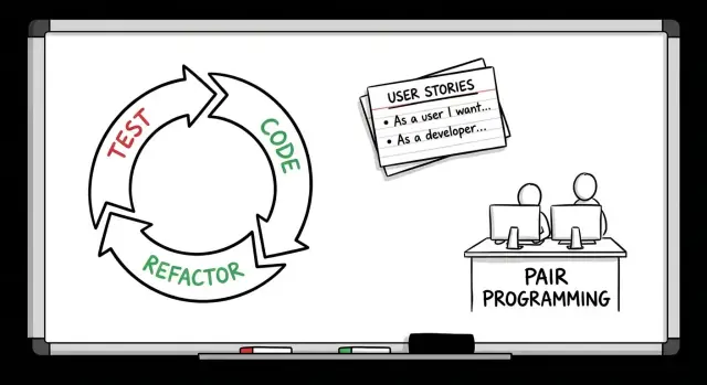 Kent Beck और एक्सट्रीम प्रोग्रामिंग: TDD, पुनरावृत्ति, प्रतिक्रिया
