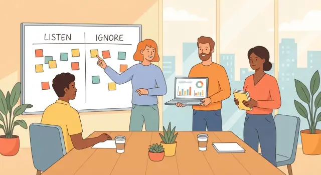 Jak startupy wykorzystują opinie użytkowników: co słuchać, co pominąć