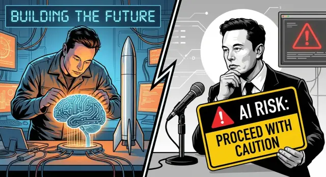 Elon Musk and AI: Building It While Warning the World