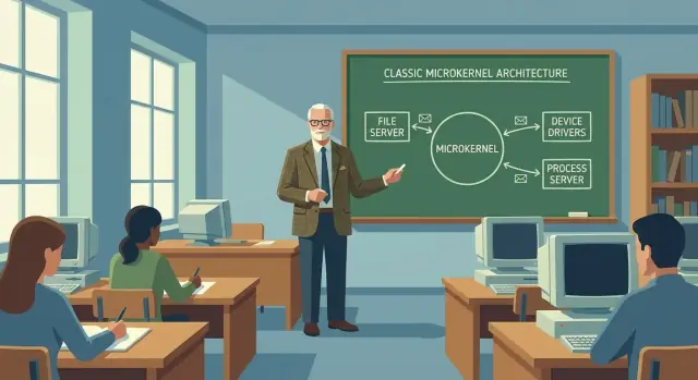 Andrew S. Tanenbaum’s MINIX: Teaching Kernel Design Clearly