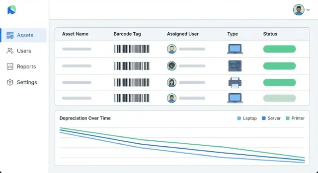 Bouw een webapp voor het bijhouden van hardwareactiva en afschrijvingen
