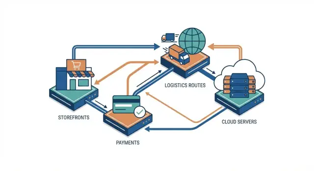 Sistema operativo per commercianti di Alibaba: commercio, logistica e cloud insieme