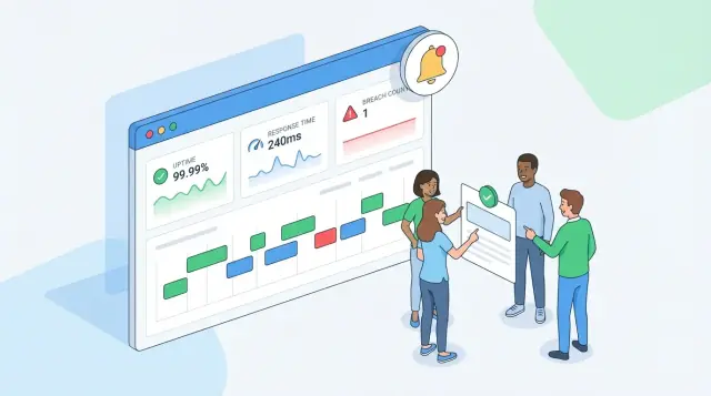 Comment construire une application web pour suivre la conformité des SLA avec précision