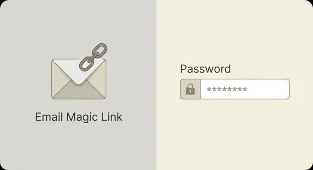 Magic links vs passwords: picking the right login UX