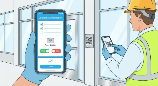 Hoe je een mobiele app bouwt voor contactloze checklists en inspecties