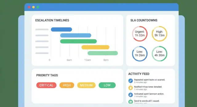 Müşteri Yükseltme Zaman Çizelgelerini Yönetmek İçin Bir Web Uygulaması Oluşturun