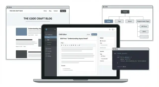 Hoe je een technische blog bouwt met programmatische pagina's