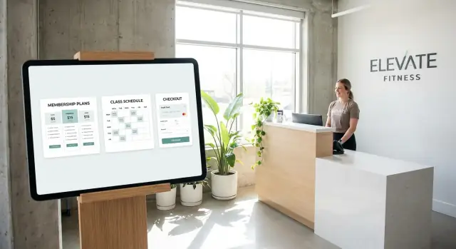 Websites voor fitnessstudio's: lidmaatschappen, roosters en betalingen