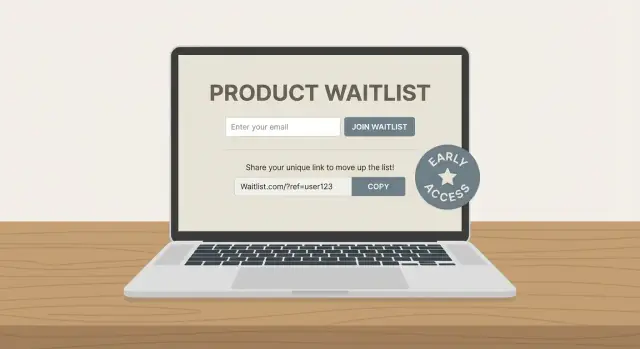 Como criar um site de lista de espera para produto e acesso antecipado