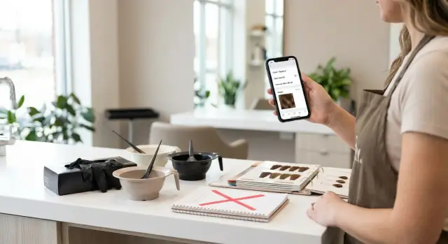 Приложение для формул цвета в салоне: сохраняйте консистентность смесей по клиенту