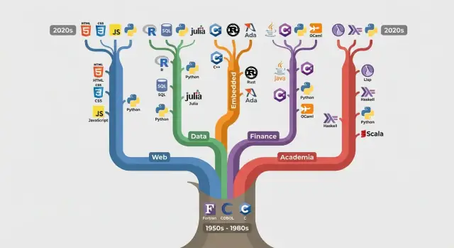 Programlama Dillerinin Neden Nadiren Yok Olduğu—Yeni Nişler Bulmaları