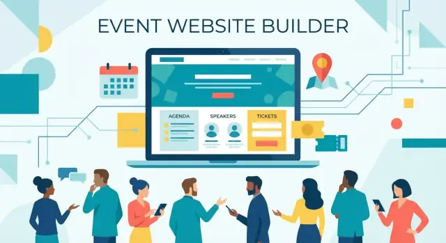 Hoe je een website bouwt voor evenementen, conferenties of meetups