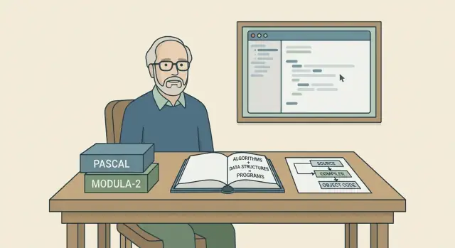 Niklaus Wirths Pascal & Modula: eenvoud die softwareontwikkeling vormgaf