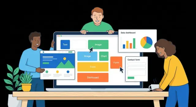 Hoe mensen websites, dashboards en formulieren bouwen zonder technische setup