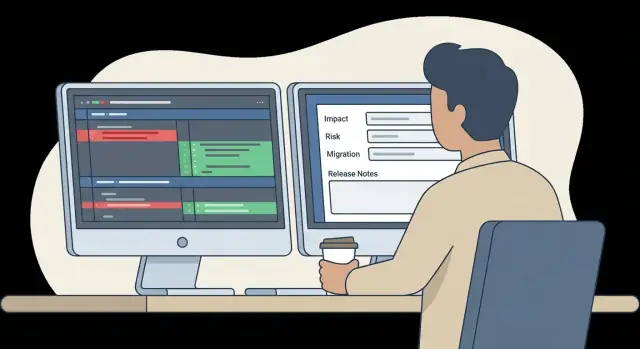 Claude Code voor duidelijke commitberichten en changelogs die goed leesbaar zijn