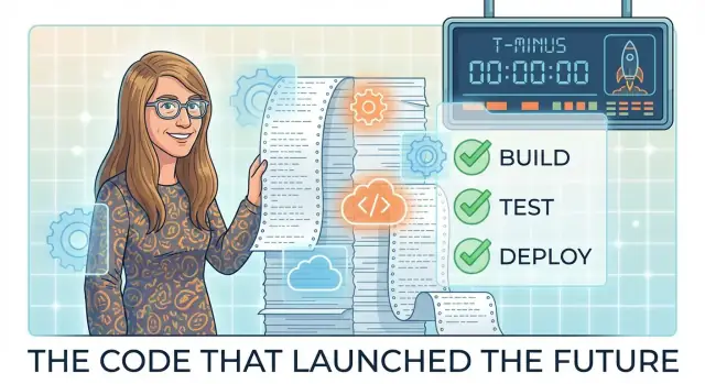 De Apollo-lessen van Margaret Hamilton voor betrouwbare software vandaag