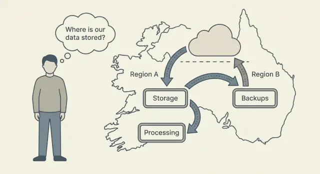 Explain data residency to customers without legal jargon